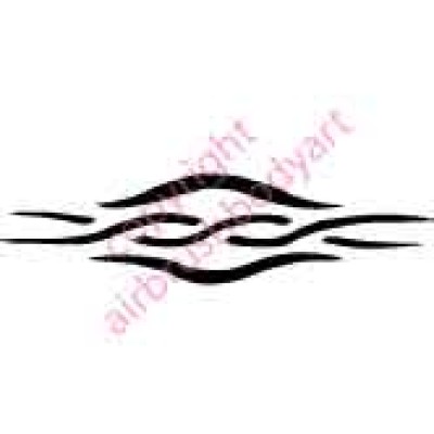 0005 tribal band  re-usable stencil