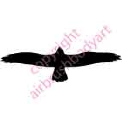 0006 eagle re-usable stencil stencils