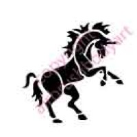 0011 unicorn re-usable stencil