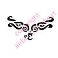 0012 ohm band re-usable stencil