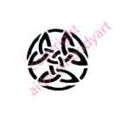 0020 celtic re-usable stencil