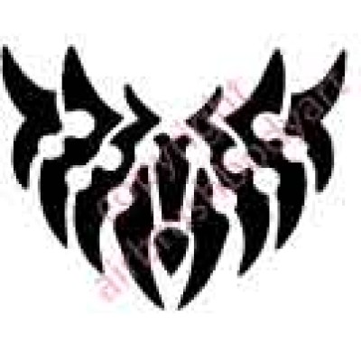 0039 tribal re-usable stencil