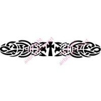 0041 armband re-usable stencil