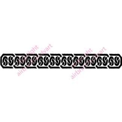 0052 armband re-usable stencil