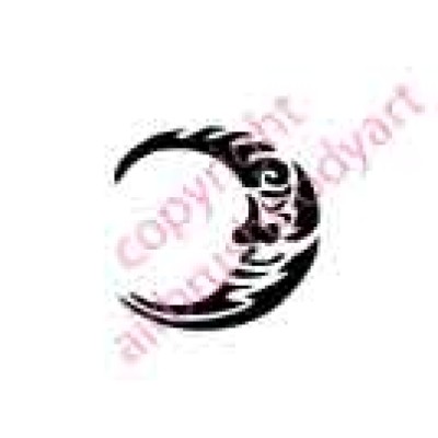 0096 moon re-usable stencil