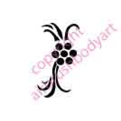 0111 plant re-usable stencil