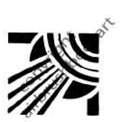 0215 art nouveu re-usable stencil