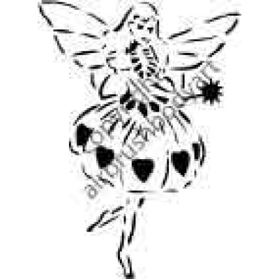 0238 fairy reusable stencil