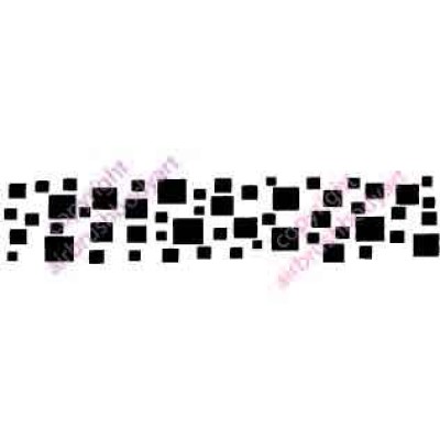 0341 squares armband