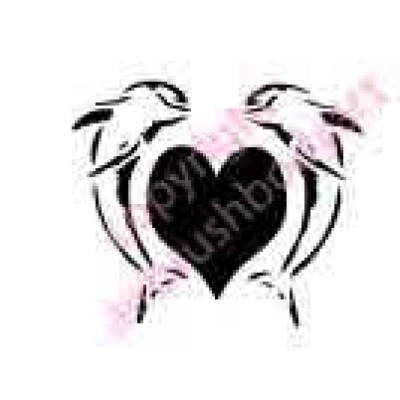 0473 dolphins with heart