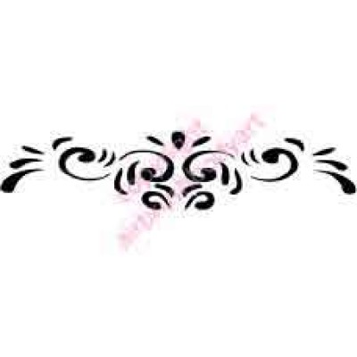 0483 tribal backband