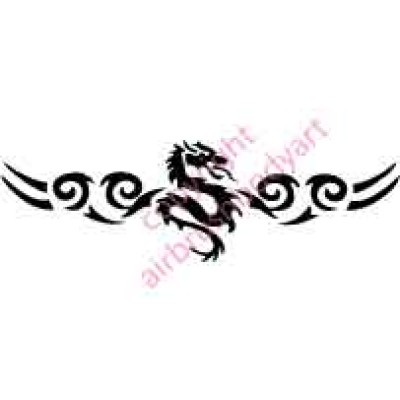 0809 tribal dragon band