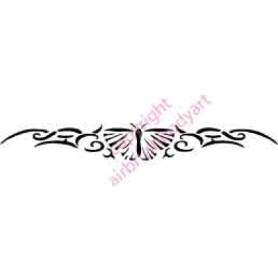 0891 butterfly armband/back band