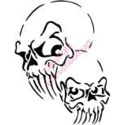 0984 twin skulls small