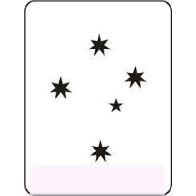 1124 star stencil
