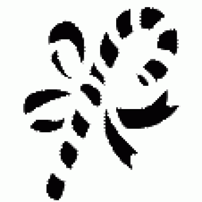 6030 candy cane reusable stencil