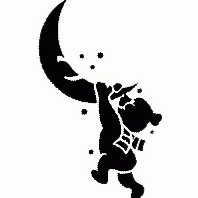 6035 teddy and moon reusable stencil