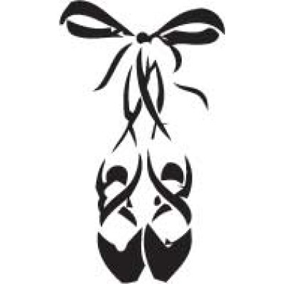 6048 ballet shoes stencil