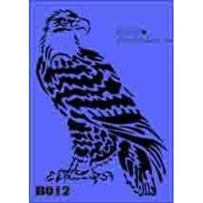 b12 xxl eagle stencil 250mm x 350mm