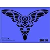 b16 xxl back stencil 250mm x 350mm