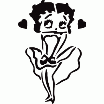 6101 cutie reusable stencil