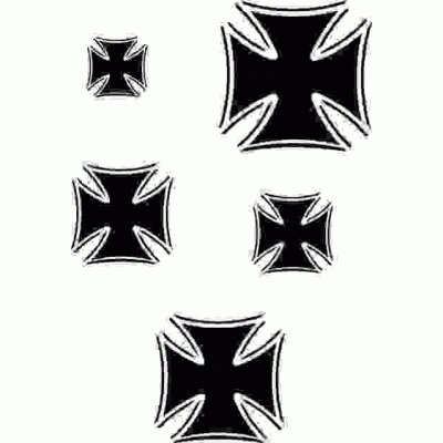 6168 cross reusable stencil