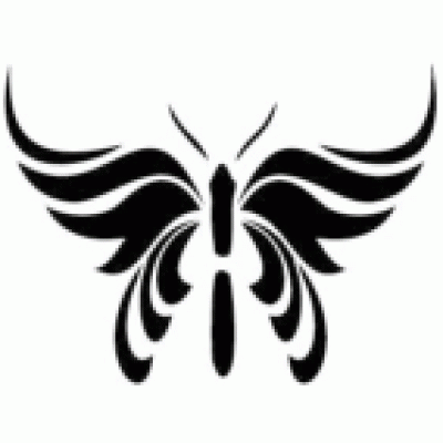 6202 reusable butterfly stencil