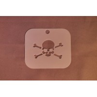 2003 Skull & Cross Bones Re-Usable Stencil
