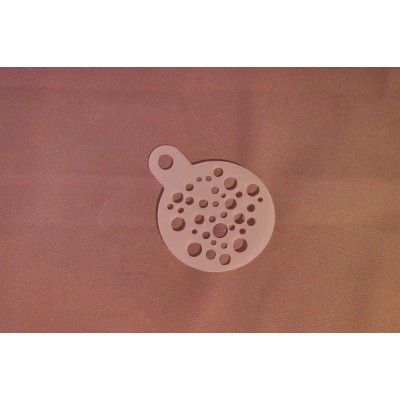 2010 Bubbles Re-Usable Stencil