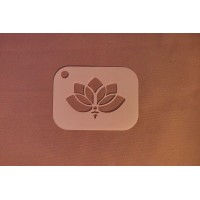 2015 Lotus Flower Re-Usable Stencil