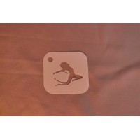 2023 Gymnast Re-Usable Stencil