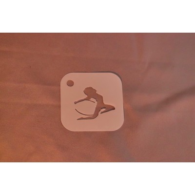 2023 Gymnast Re-Usable Stencil