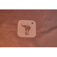 2024 Circus Elephant Re-Usable Stencil