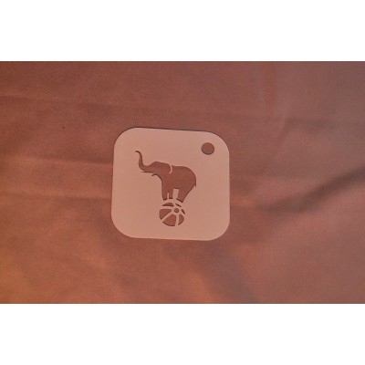 2024 Circus Elephant Re-Usable Stencil