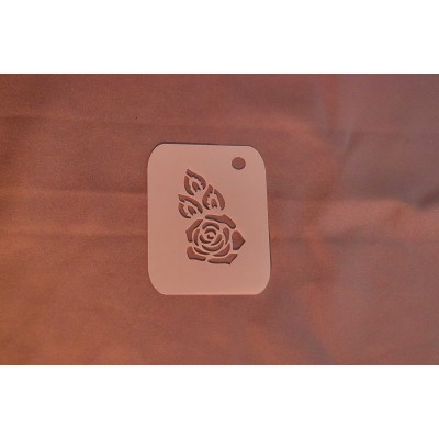 2030 Rose Re-Usable Stencil