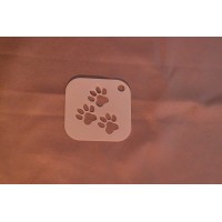 2032 Paw Prints Re-Usable Stencil