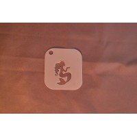2033 Mermaid Re-Usable Stencil