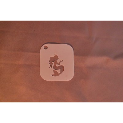 2033 Mermaid Re-Usable Stencil