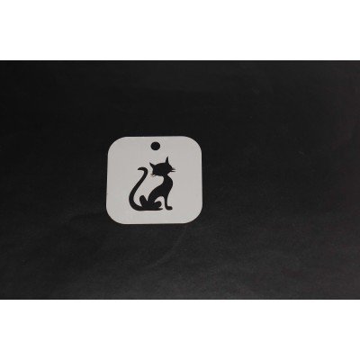 2039 Cat Re-Usable Stencil