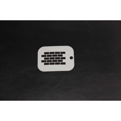 2049 Brick Texture Re-Usable Stencil