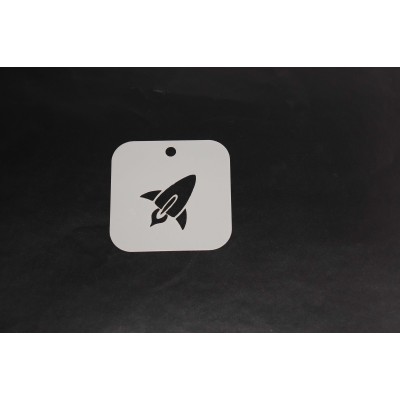 2062 Rocket Re-Usable Stencil