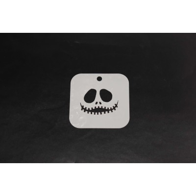 2068 Spooky Face Re-Usable Stencil