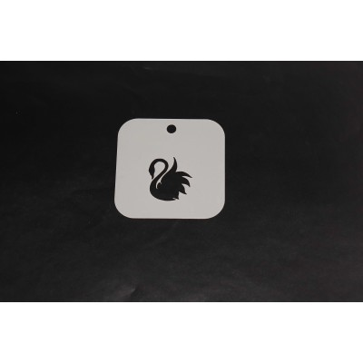 2079 Swan Re-Usable Stencil