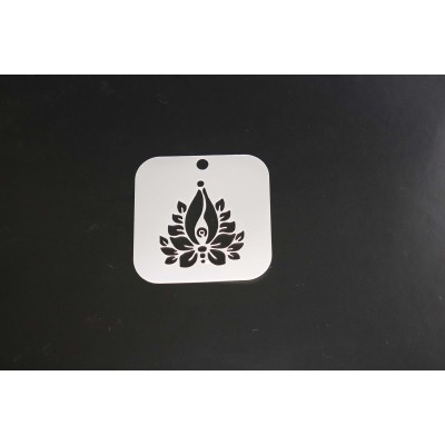 2088 Henna Inspired Design Re-Usable Stencil