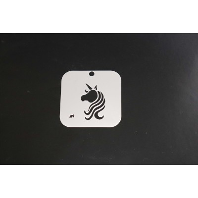 2096 Unicorn Re-Usable Stencil