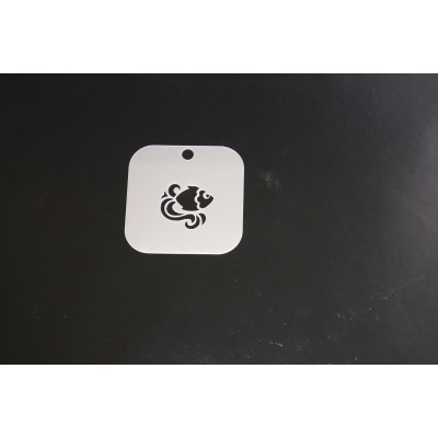 2109 Tropical Fish Re-Usable Stencil
