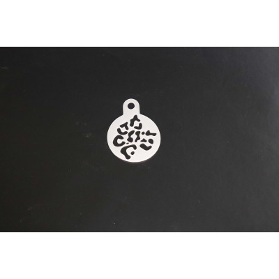 2154 Leopard Skin Texture Re-Usable Stencil