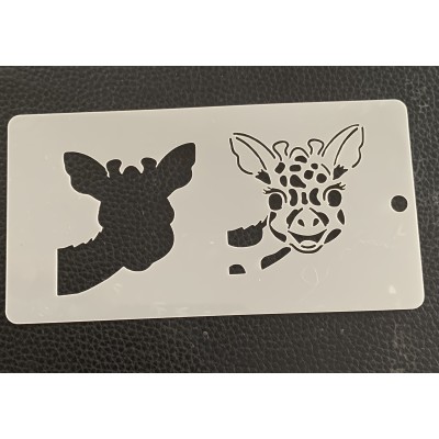 Cute giraffe with backing 