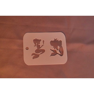 3001 Mermaid Duo Re-Usable Stencil