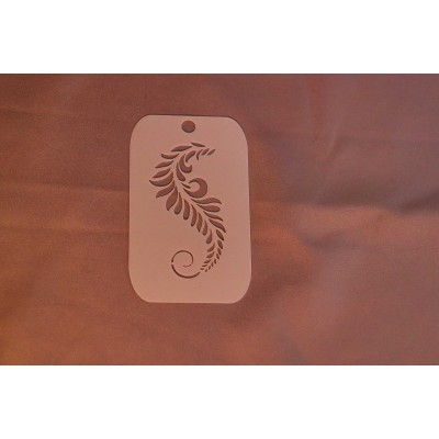 3007 Fern Leaf Re-Usable Stencil